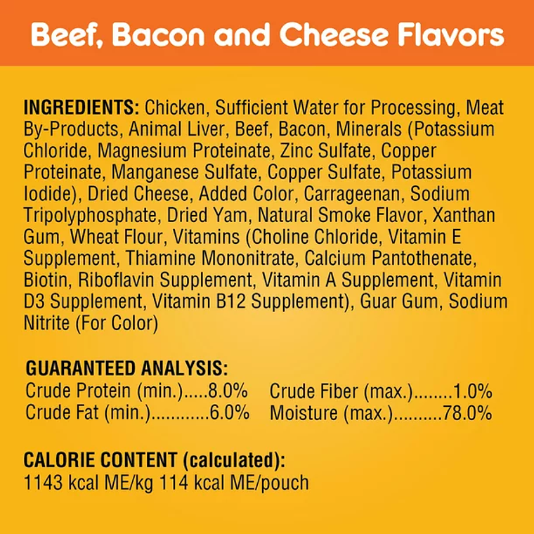 Pedigree Chopped Ground Dinner Meaty Wet Dog Food for Adult Dog Variety Pack, (18) 3.5 oz Pouches 3