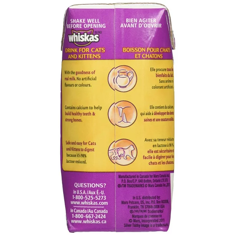 WHISKAS CATMILK PLUS Drink for Cats and Kittens 4
