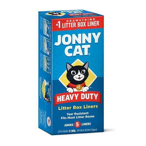 Jonny Cat Heavy Duty Jumbo Cat Litter Box Liners