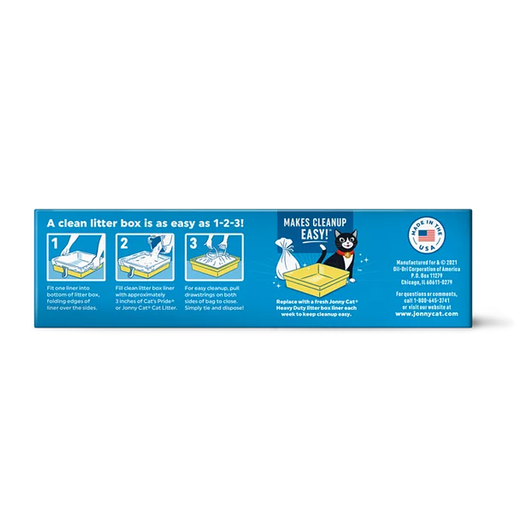 Jonny Cat Heavy Duty Jumbo Cat Litter Box Liners 3