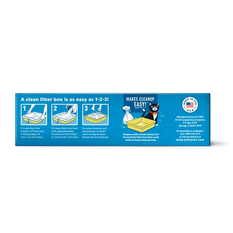 Jonny Cat Heavy Duty Jumbo Cat Litter Box Liners 3