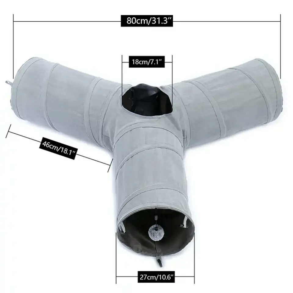 PAWZ Road Cat Tunnel Collapsible 3 Ways  3