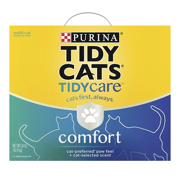 Purina Tidy Cats Tidy Care Comfort Scented Clumping Cat Litter Odor Control Low Dust Formula