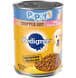 Pedigree Chopped Ground Dinner Pollo y carne de res Alimento húmedo para perros para cachorros - Miniatura 1