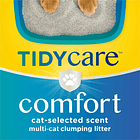 Purina Tidy Cats Tidy Care Comfort Arena aglomerante perfumada para gatos Control de olores Fórmula baja en polvo 2