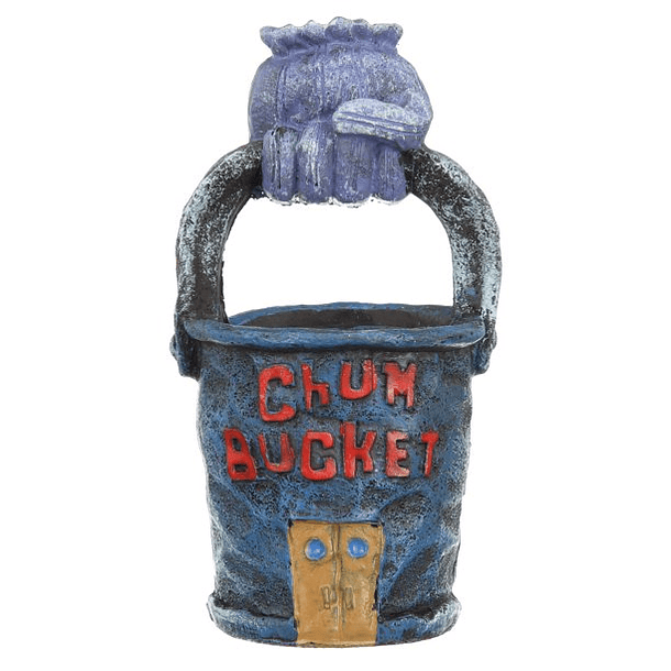 Penn-Plax SpongeBob SquarePants Aquarium Ornament – The Chum Bucket – Medium