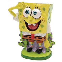 Penn-Plax SpongeBob 7 Piece Mini Aquarium Ornament Set