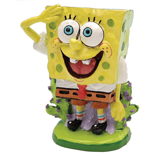 Penn-Plax Bob Esponja conjunto de 7 peças mini ornamento aquário