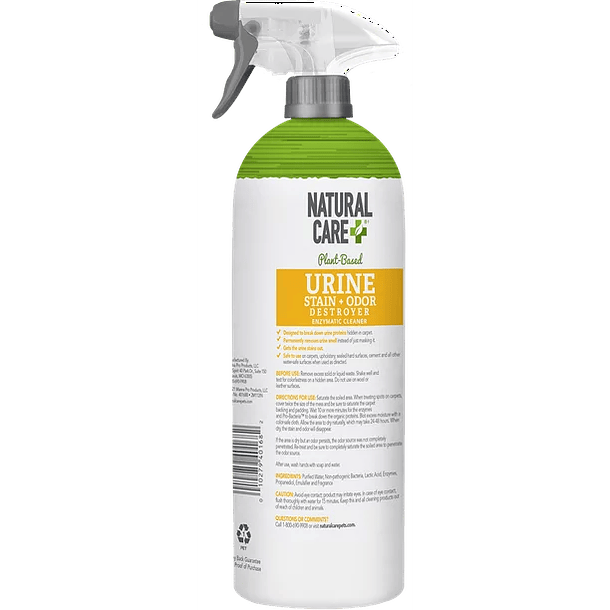 Natural Care Urine Destroyer, Plant Based Enzymatic Cleaner