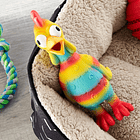 Vibrant Life Playful Buddy Tie Dye Brinquedo para cachorro de galinha 4