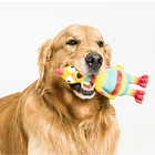 Vibrant Life Playful Buddy Tie Dye Chicken Dog Toy 5