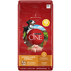 Purina One Dry Dog Food para perros adultos Fórmula de pollo y arroz 1