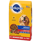 Pedigree Complete Nutrition Alimento seco para perros adultos con sabor a bistec a la parrilla y vegetales 6