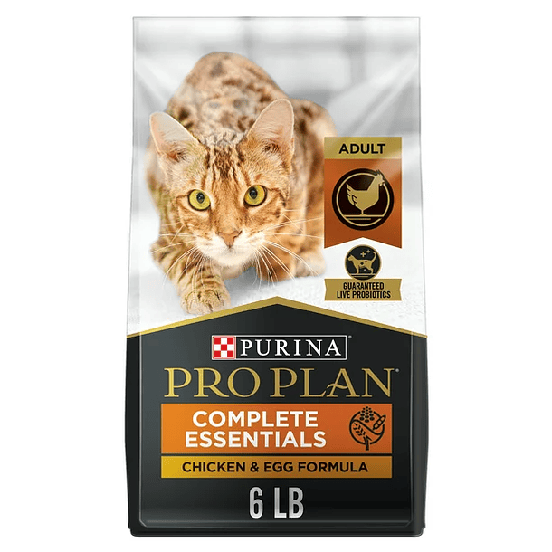 Purina Pro Plan Complete Essentials Alimento seco para gatos con huevo de gallina 5