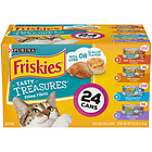 Friskies Gravy Wet Cat Food Variety Pack, Tasty Treasures Prime Filets 2