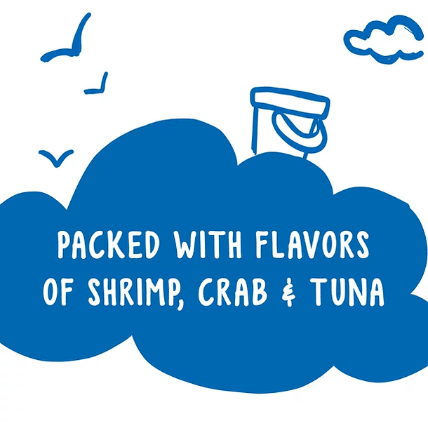 Purina Friskies Party Mix Shrimp Crab & Tuna Flavor Treats for Cats 5