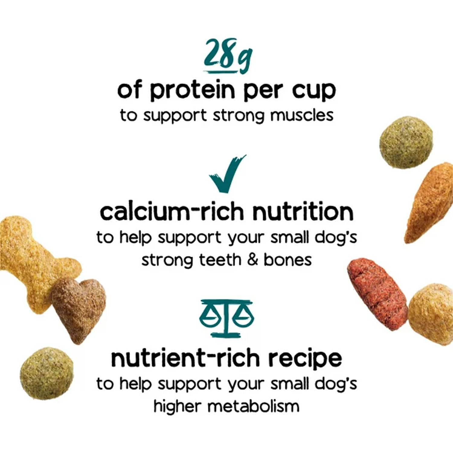 Purina Beneful Incredibites para perros pequeños Alimento seco para perros Carne de res criada en granja 3