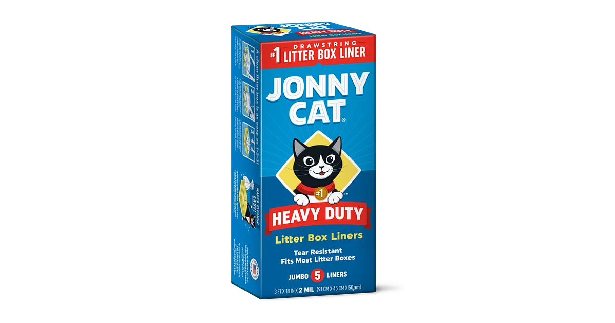 Jonny Cat Heavy Duty Jumbo Cat Litter Box Liners