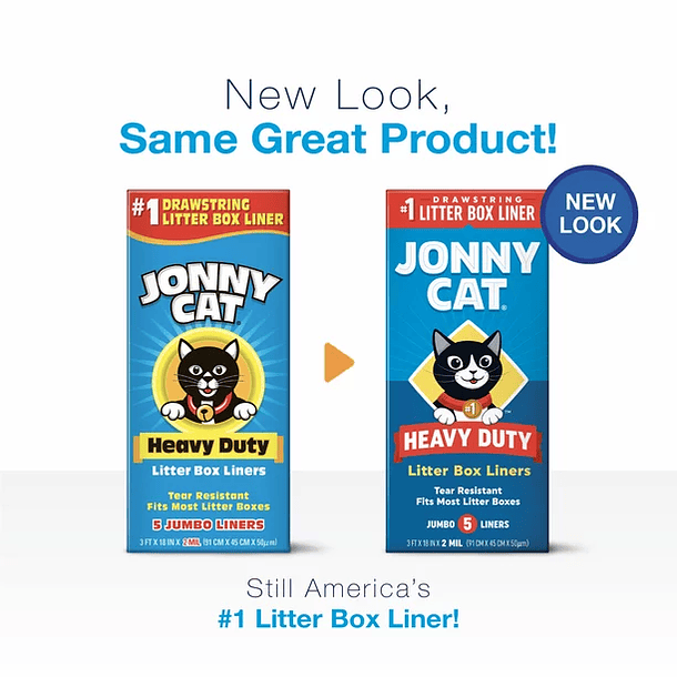 Jonny Cat Heavy Duty Jumbo Cat Litter Box Liners 2