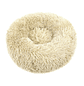 Cama redonda de felpa para mascotas para perros y gatos, nido de perrera para dormir suave y cálido y esponjoso - Miniatura 14