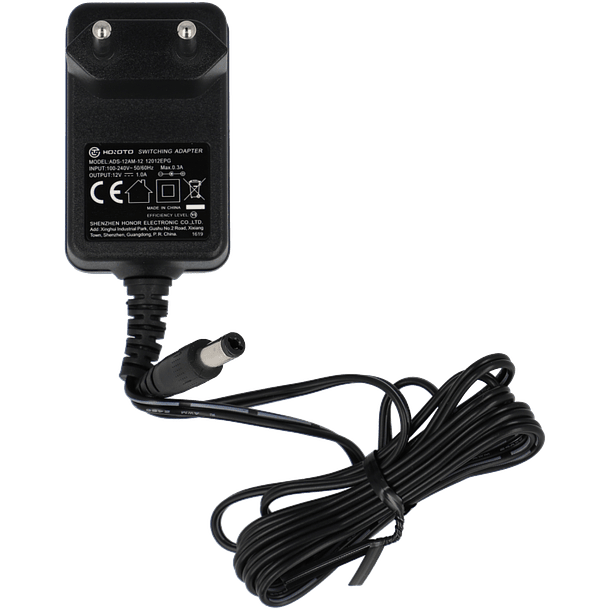 Fonte de Alimentação  dc 12v 1a 1