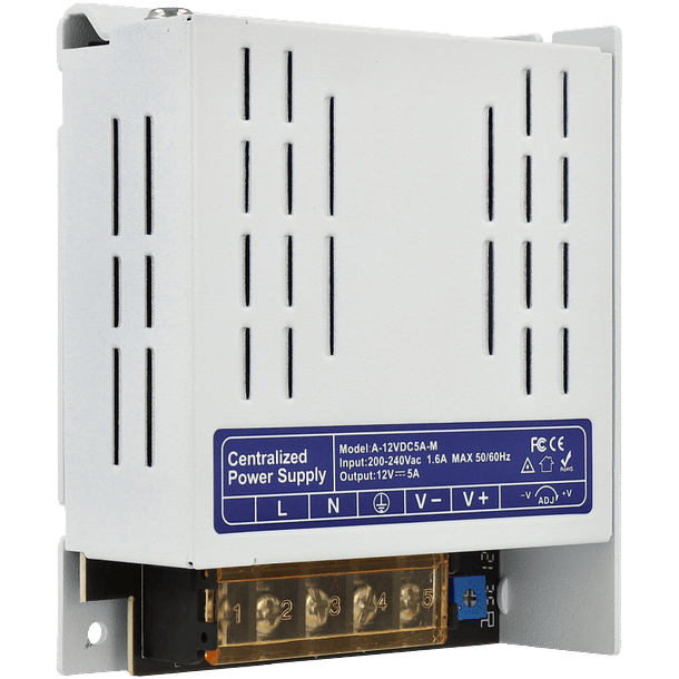 Fonte de Alimentação  dc 12v 5a 3