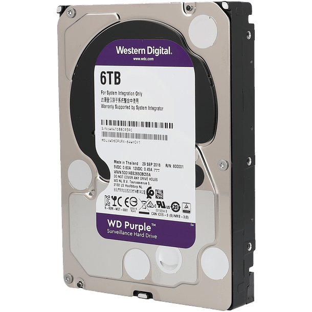 Disco rígido purple 6 tb 2