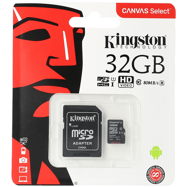 Cartão sd KINGSTON 32 gb 2