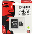 Cartão sd KINGSTON 64 gb 2