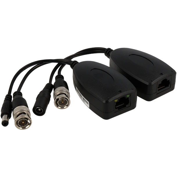 Balun UTEPO video / alimentação passivo 2 Ud. 3