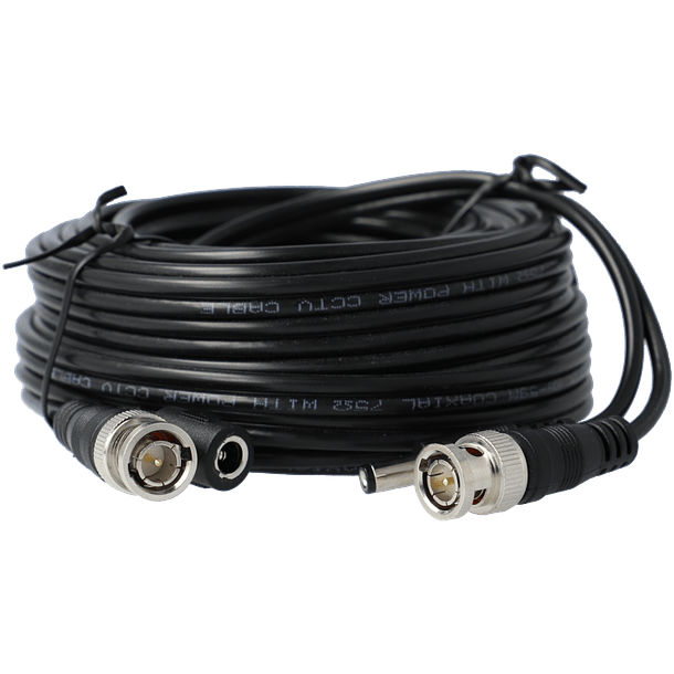 Cabo  combinado coaxial / alimentação de 10 m 1