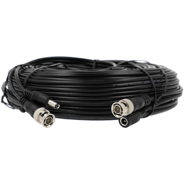 Cabo  combinado coaxial / alimentação de 30 m 1