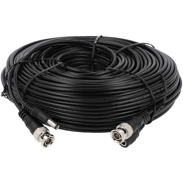 Cabo  combinado coaxial / alimentação de 30 m 2