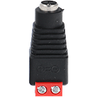 Dc fêmea saída +/ - de 2 terminais 1