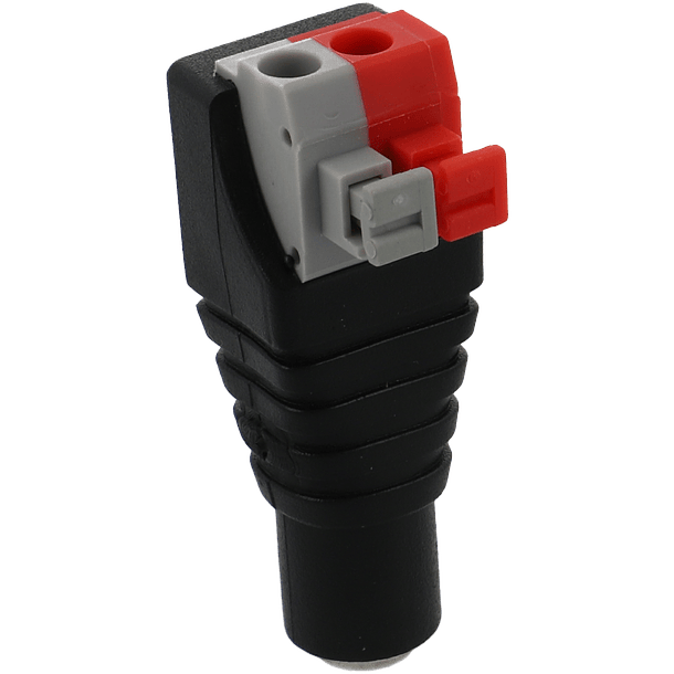 Dc fêmea saída +/ - de 2 terminais 1