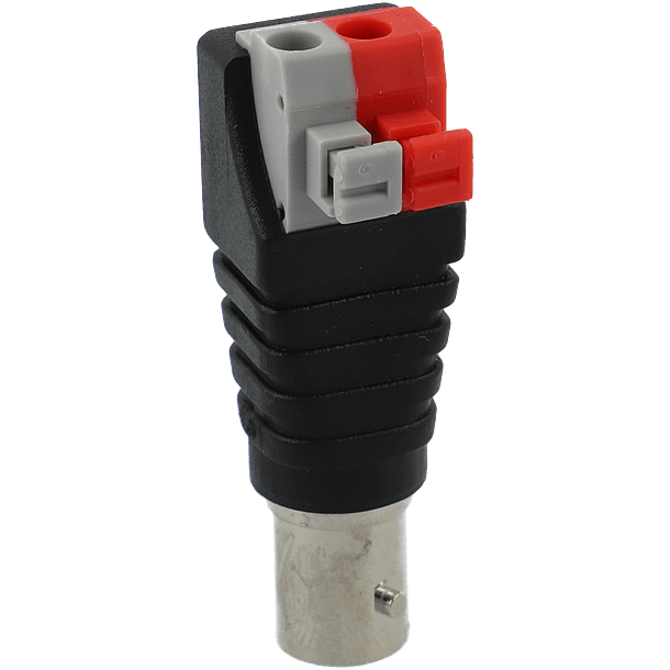 Bnc fêmea com saída + / - de 2 terminais 2