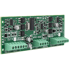 Módulo isolador e amplificador de sinal para bus PARADOX