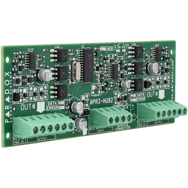 Módulo isolador e amplificador de sinal para bus PARADOX 1