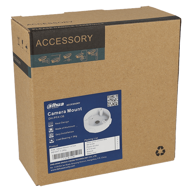 Caixa de conexões DAHUA 2