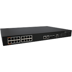 Switch DAHUA 21 portas com 16 portas PoE