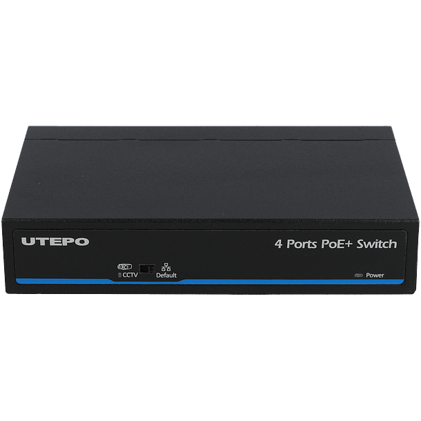 Switch UTEPO 5 portas com 4 portas PoE 1