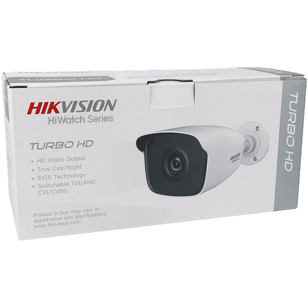 Câmara HIKVISION bullet 4 em 1 (cvi, tvi, ahd e analógico) de 2 megapixels e lente fixa 2