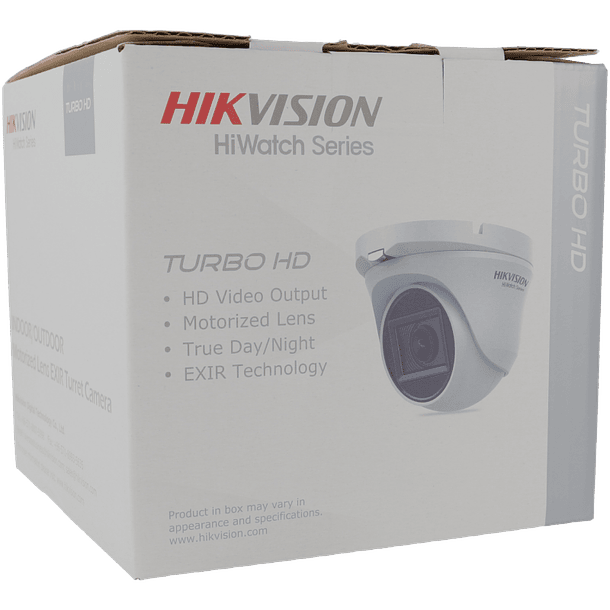 Câmara HIKVISION dome 4 em 1 (cvi, tvi, ahd e analógico) de 5 megapixels e lente varifocal 1