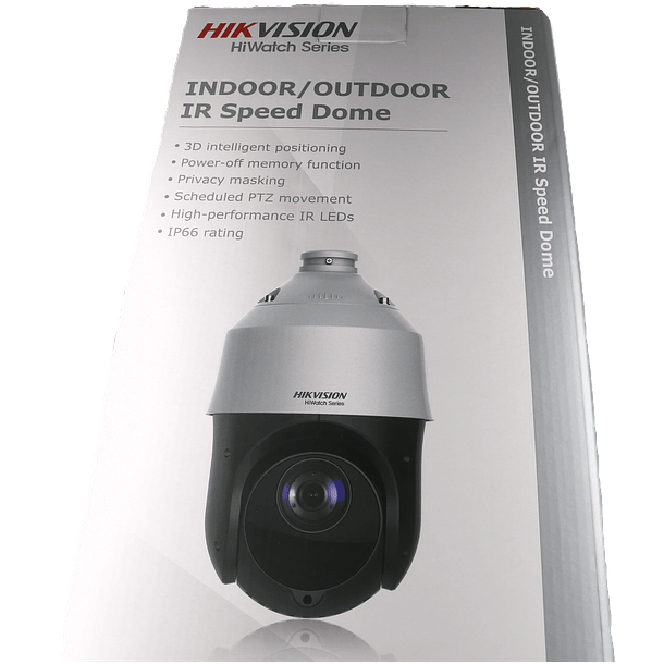 Câmara HIKVISION ptz 4 em 1 (cvi, tvi, ahd e analógico) de 2 megapixels e lente zoom óptico 2