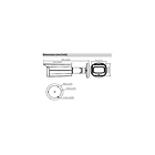 Câmara DAHUA bullet hd-cvi de 2 megapixels e lente zoom óptico 2