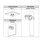 Câmara DAHUA dome hd-cvi de 8 megapixels e lente zoom óptico 2