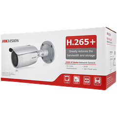 Câmara HIKVISION PRO bullet ip de 4 megapixels e lente zoom óptico