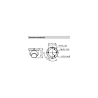 Câmara DAHUA dome ip de 2 megapixels e lente fixa 2