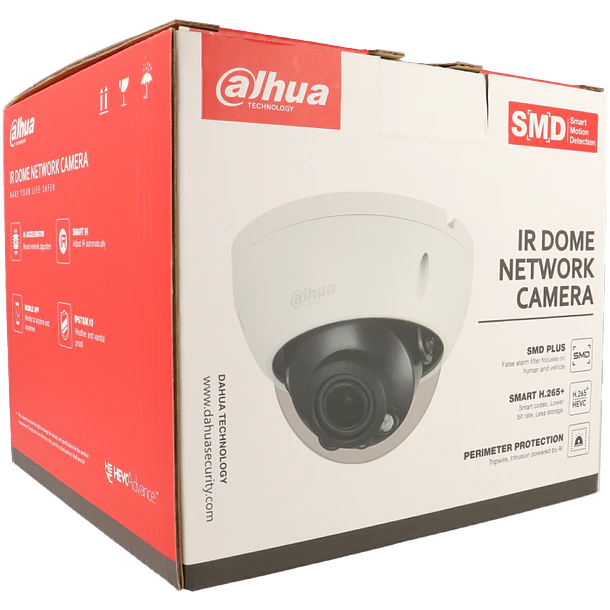 Câmara DAHUA dome ip de 4 megapixels e lente zoom óptico 1