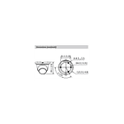 Câmara DAHUA dome ip de 5 megapixels e lente fixa 2